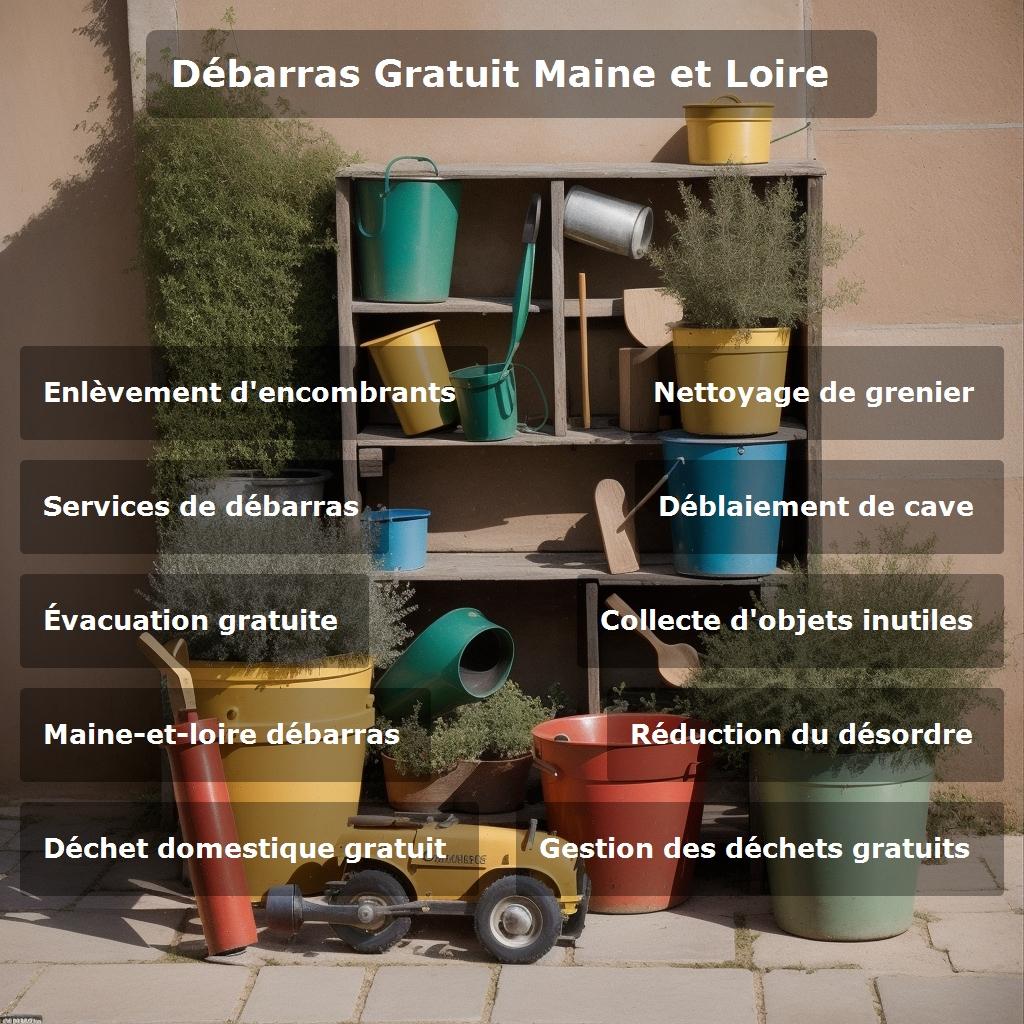 Débarras gratuit Maine-et-Loire